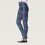 Kariertes Navy Aquamarin Pink-Teppichmuster Leggings<br><div class="desc">Diese Leggings sind mit einem marineblau blauen,  aquamarinen,  rosa bunten Tartan kariert. Kariert ist so ein Grundnahrungsmittel im Herbst und Winter.</div>