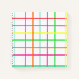 Kariertes Notebook Notizbuch