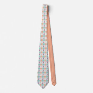 Kariertes Ostern Plaid Krawatte