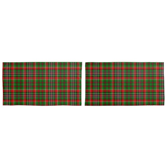 Kariertes Pillowcase-Set Kissenbezug (Vorderseite-Set)