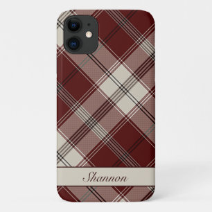 Kariertes Red & Tan Case-Mate iPhone Hülle