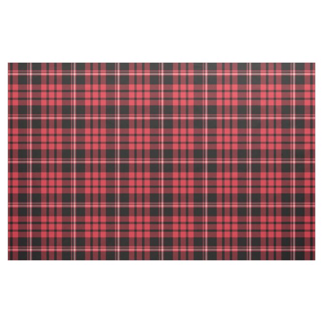 Kariertes schottisches Muster in Rot und Schwarz Stoff (Fat Quarter (45,7 x 55,9 cm))