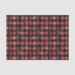 Kariertes Schwarzweißdesign Seidenpapier