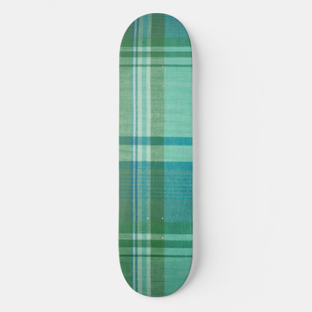 Kariertes Skateboard (Vorderseite)