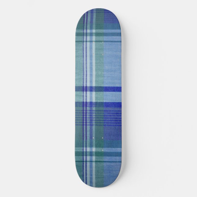 Kariertes Skateboard (Vorderseite)