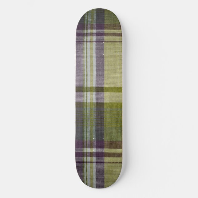 Kariertes Skateboard (Vorderseite)