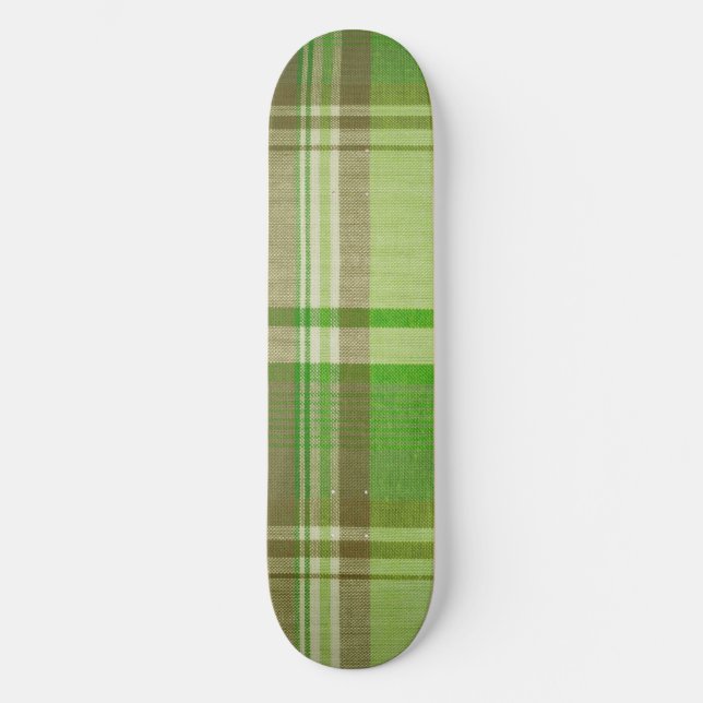 Kariertes Skateboard (Vorderseite)