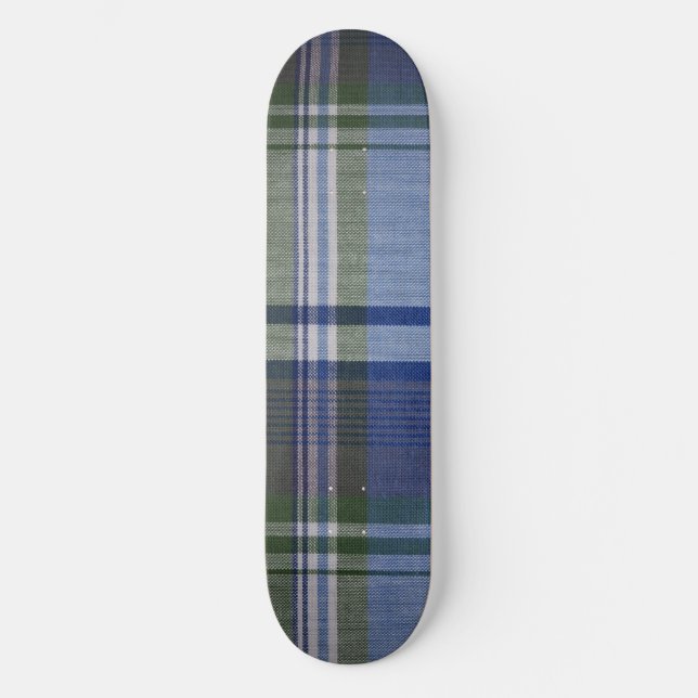 Kariertes Skateboard (Vorderseite)