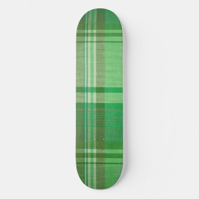 Kariertes Skateboard (Vorderseite)
