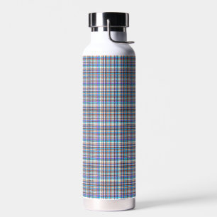 Kariertes Stoff Karomuster Muster-57688 Trinkflasche
