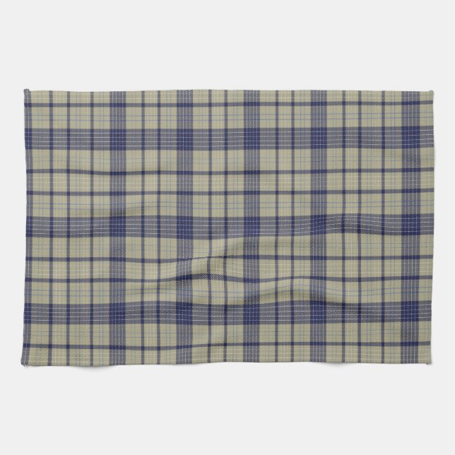Kariertes Tartan Geschirrtuch (Horizontal)