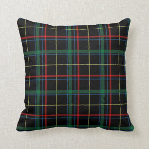 Kariertes Tartan-Gewebe Kissen