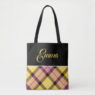 Kariertes Tartan, Personalisierter Name