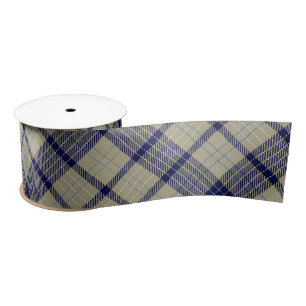 Kariertes Tartan Satinband