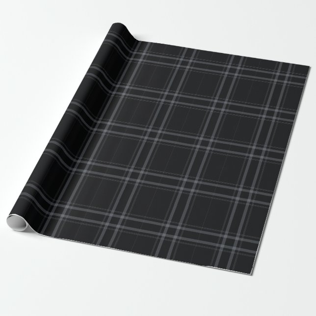 Kariertes Tartan-Wrapping-Papier Geschenkpapier (Ungerollt)