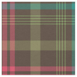 Kariertes Tartanmuster Stoff