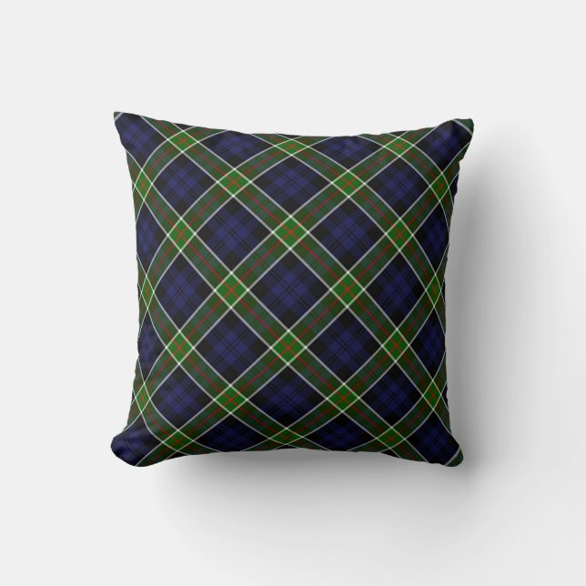 Kariertes Throw Kissen Colquhoun Tartan Kissen (Vorderseite)