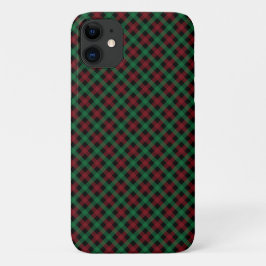Kariertes Weihnachtshandy Case-Mate iPhone Hülle