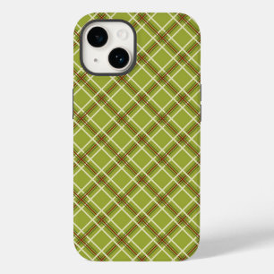 Kariertes Weihnachtshandy Case-Mate iPhone Hülle