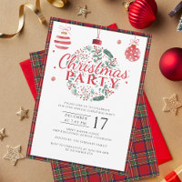 Kariertes WeihnachtsParty Rustic Stewart Tartan