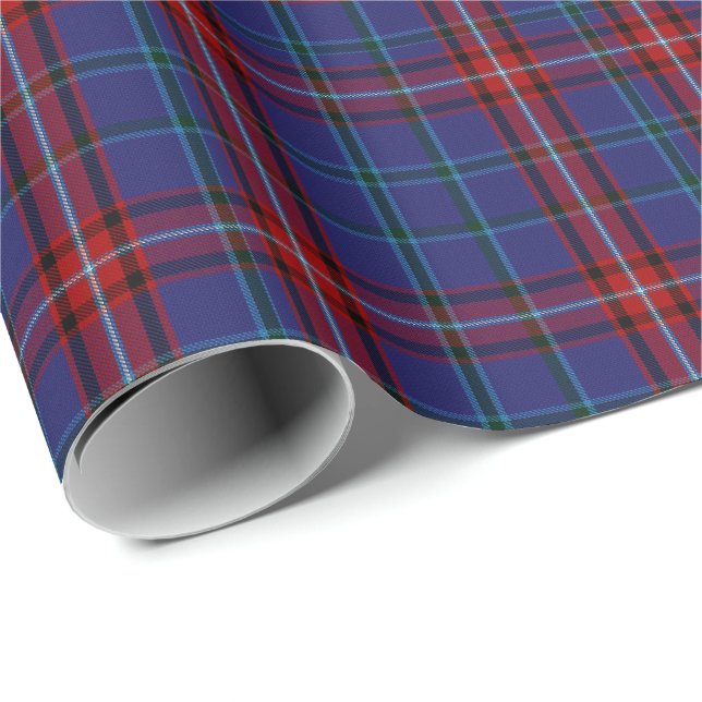 Kariertes Wrapping Paper von Glenn Clan Tartan Geschenkpapier (Rolleneckpunkt)