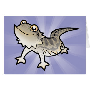 Karikatur Bartagame / Rankin-Drache