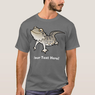 Karikatur Bartagame / Rankin-Drache T-Shirt