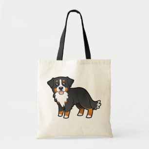 Karikatur Berner Sennenhund Tragetasche
