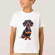 Karikatur-Dackel Süßer Wiener-Hund-Fan-Geschenk