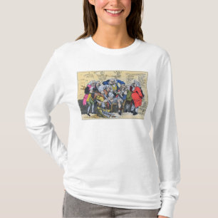 Karikatur der georgischen Chirurgen bei Arbeit, T-Shirt