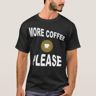 Karikatur der Kaffeehaus T-Shirt