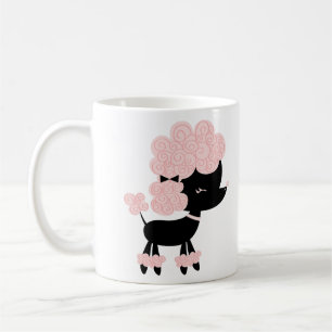 Karikatur Französischer Pudel Tasse
