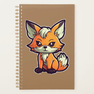 Karikatur-Fuchs Planer