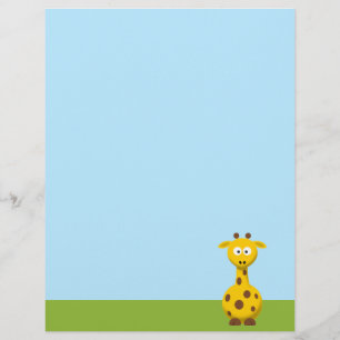 Karikatur-Giraffe