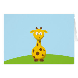 Karikatur-Giraffe