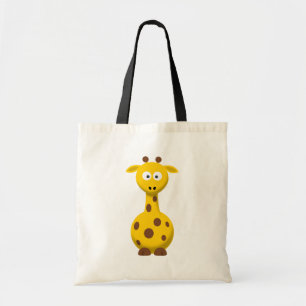 Karikatur-Giraffe Tragetasche