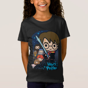 Karikatur Harry Potter Kammer des Schreckens Grafi T-Shirt