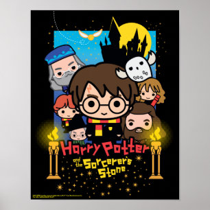 Karikatur Harry Potter und der Stein der Weisen Poster