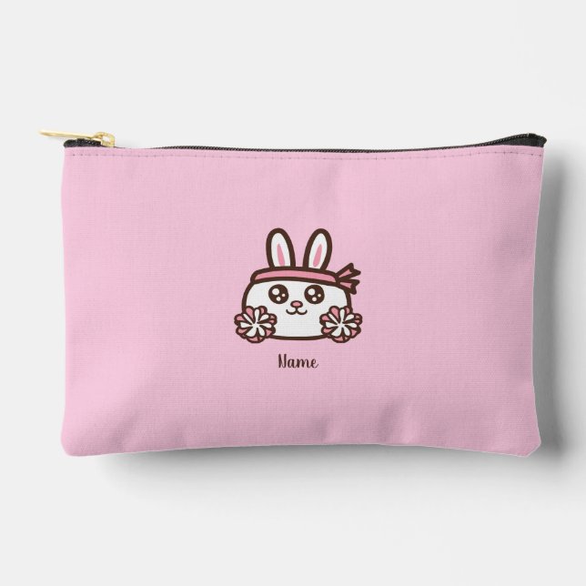 Karikatur-Hase Zubehörtasche (Vorderseite)