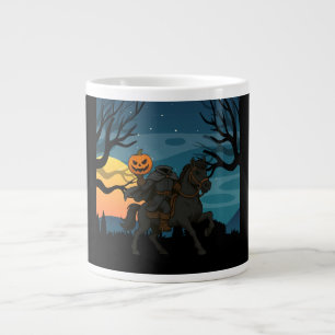 Karikatur Kopfloser Reiter Halloween/Herbst Jumbo-Tasse