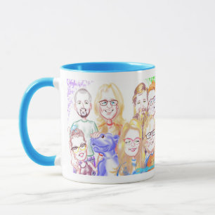 Karikatur-Tasse aus Fotos 2020a Tasse