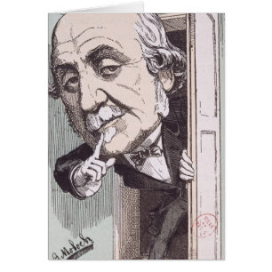 Karikatur von Albert, Duc de Broglie
