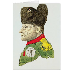 Karikatur von Napoleon Bonaparte