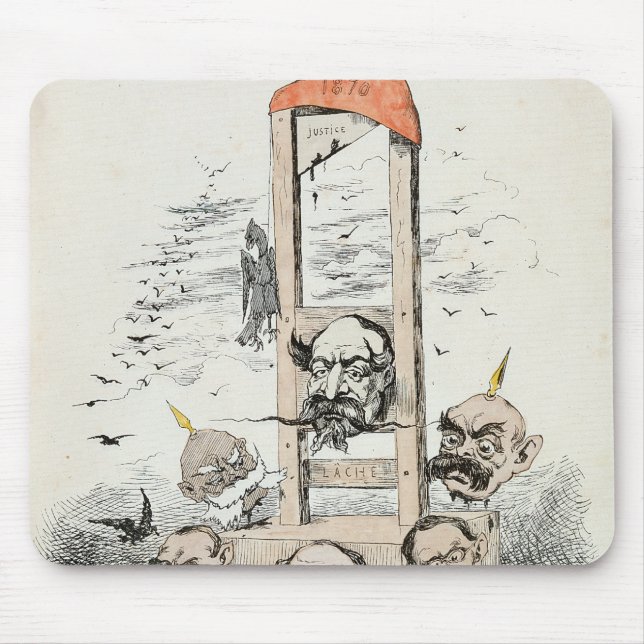 Karikatur von Napoleon III Otto Mousepad (Vorne)