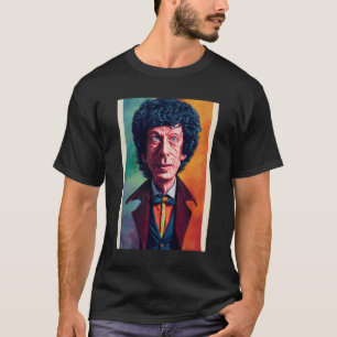Karikatur von Tom Baker als Dr., der von Jason Sei T-Shirt