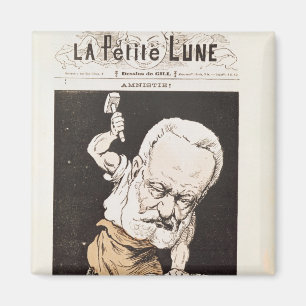 Karikatur von Victor Hugo Magnet