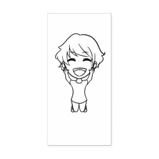 Karikaturenzeichen c1e4p20 gummistempel