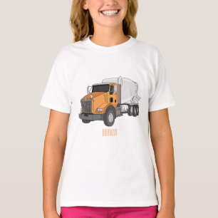 Karikaturillustration eines Betonmischwagens T-Shirt