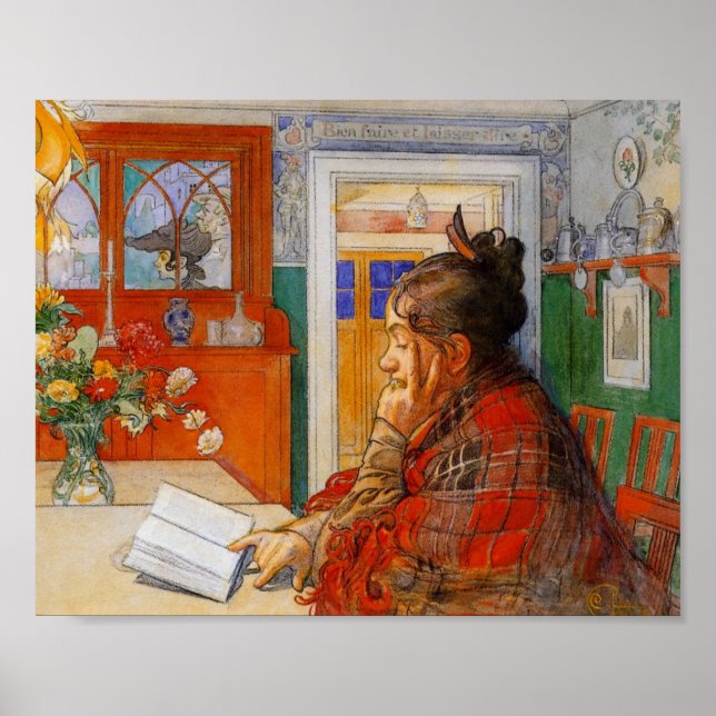 Karin Reading im Abend Poster (Vorne)