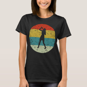 Karioke Retro Vintage Silhouette 70er T-Shirt